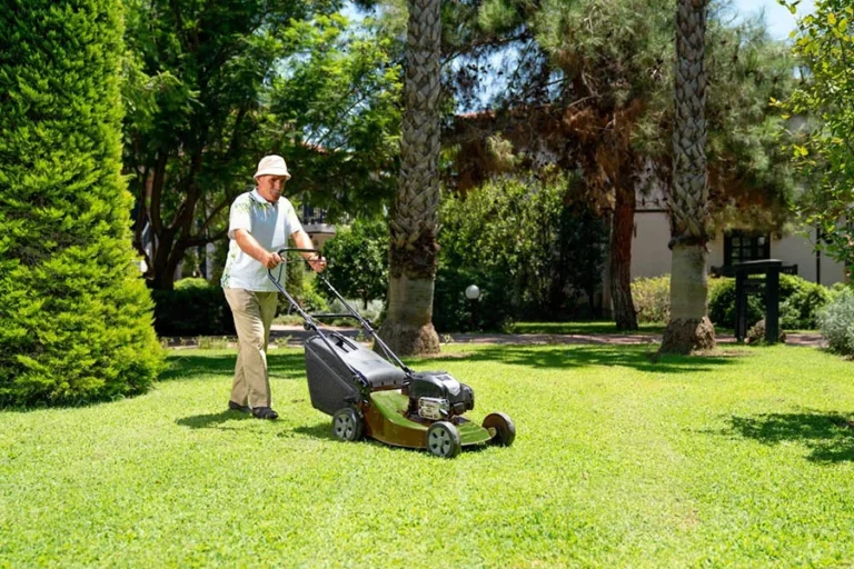 battery charged lawn mowers