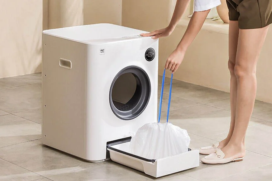 clean cat litter